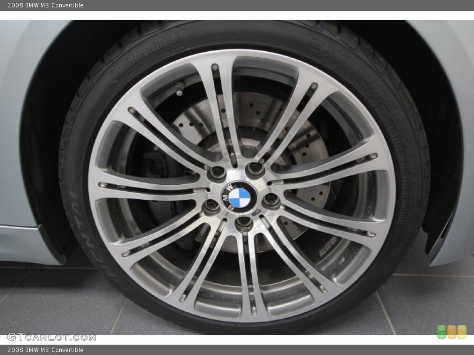 2008 BMW M3 Convertible Wheel and Tire Photo #62527013