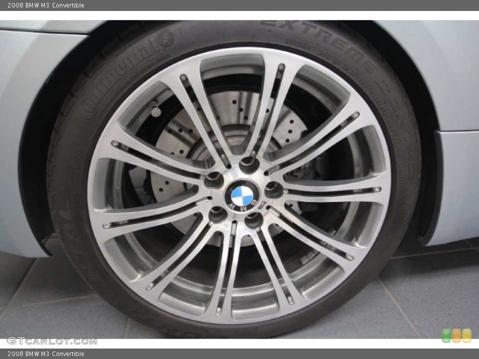 2008 BMW M3 Convertible Wheel and Tire Photo #62527025
