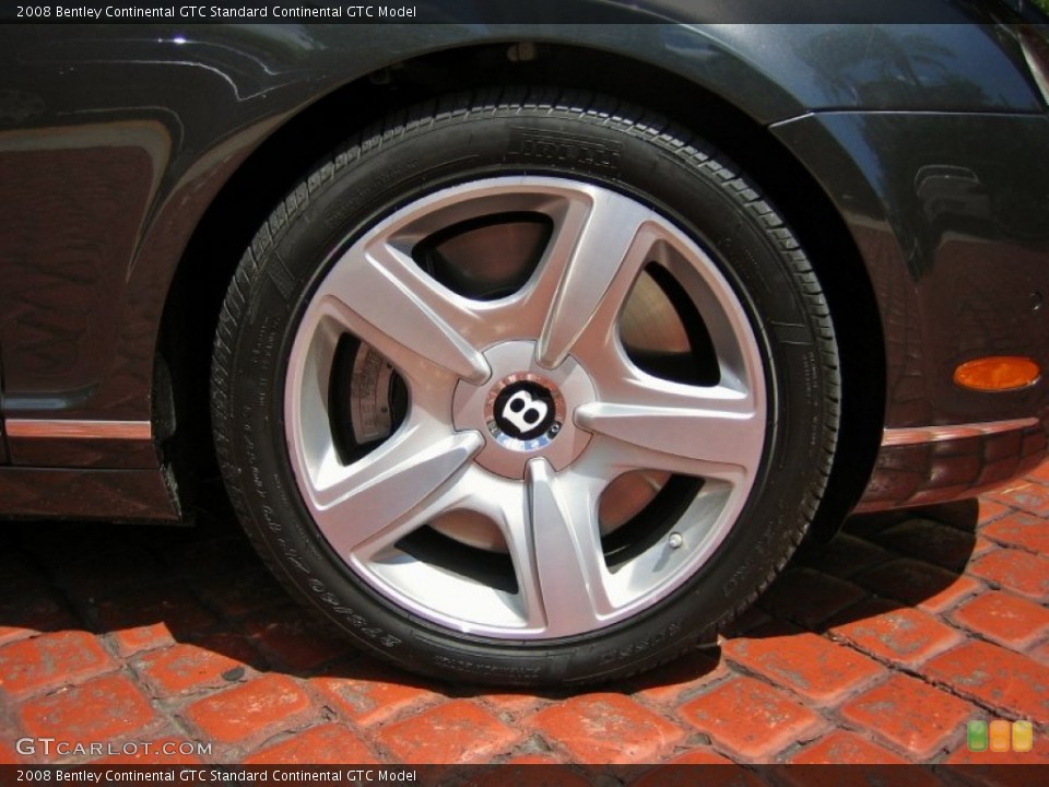 2008 Bentley Continental GTC  Wheel and Tire Photo #62528063