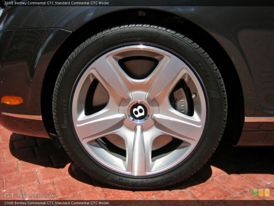 2008 Bentley Continental GTC  Wheel and Tire Photo #62528075