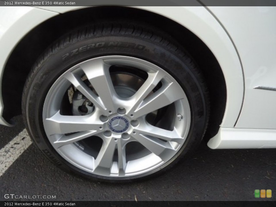2012 Mercedes-Benz E 350 4Matic Sedan Wheel and Tire Photo #62528155