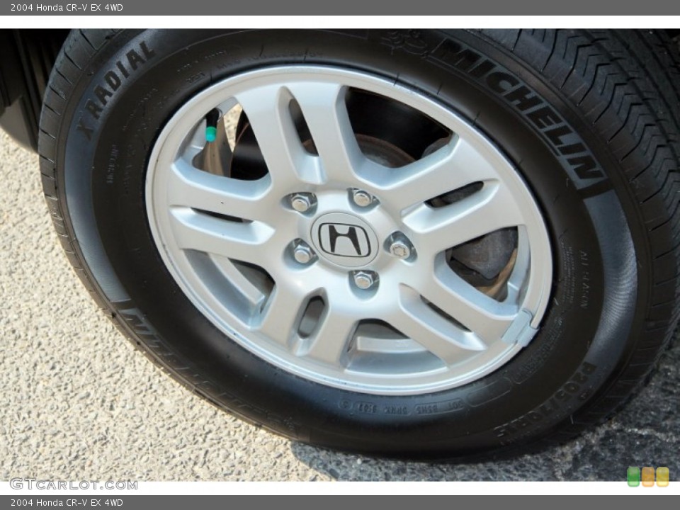 2004 Honda CR-V EX 4WD Wheel and Tire Photo #62533213