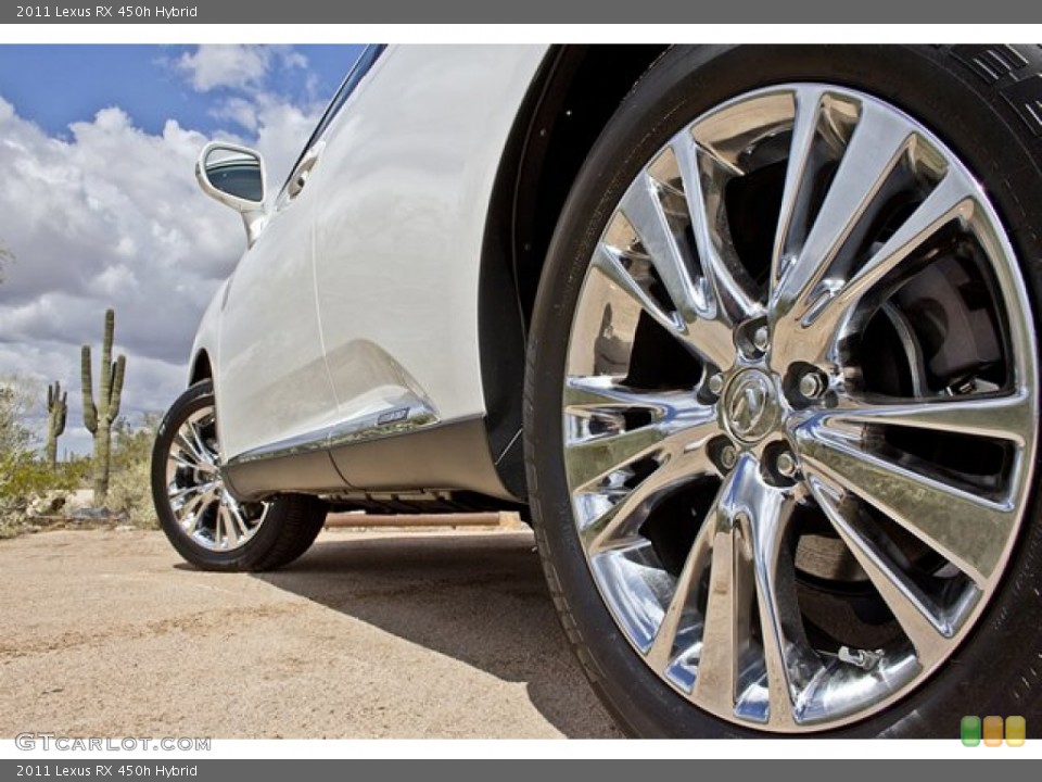2011 Lexus RX 450h Hybrid Wheel and Tire Photo #62538088