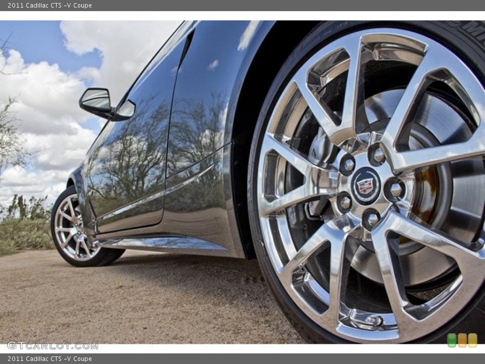 2011 Cadillac CTS -V Coupe Wheel and Tire Photo #62538553