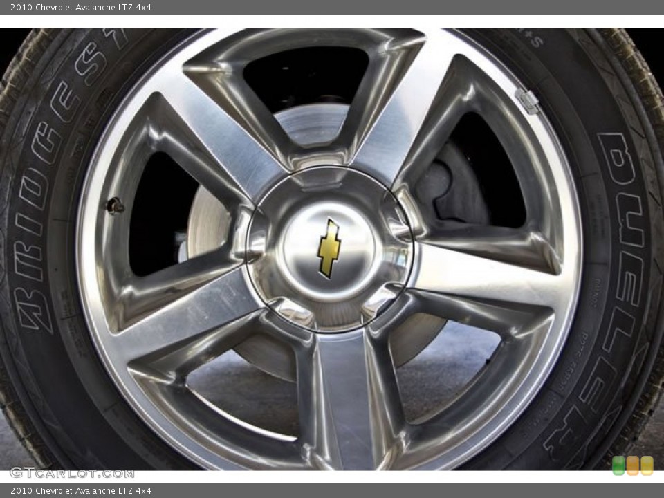 2010 Chevrolet Avalanche LTZ 4x4 Wheel and Tire Photo #62538973