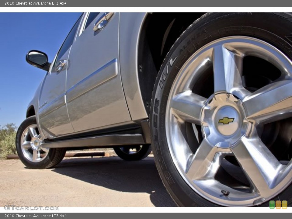 2010 Chevrolet Avalanche LTZ 4x4 Wheel and Tire Photo #62539032