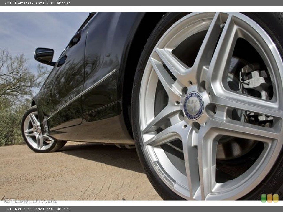 2011 Mercedes-Benz E 350 Cabriolet Wheel and Tire Photo #62540038