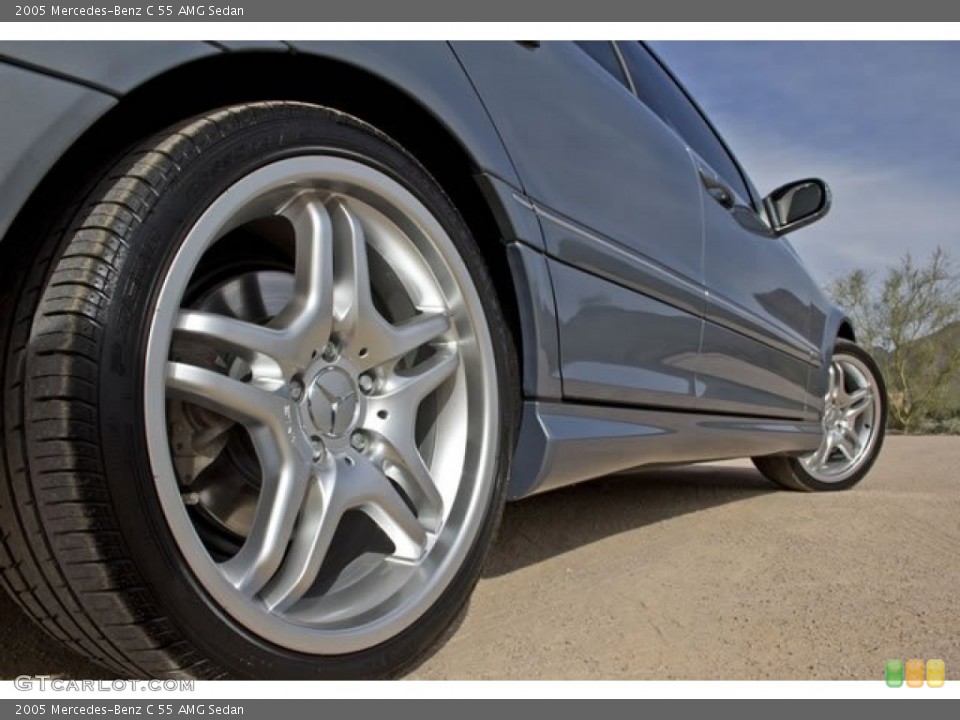 2005 Mercedes-Benz C 55 AMG Sedan Wheel and Tire Photo #62540230