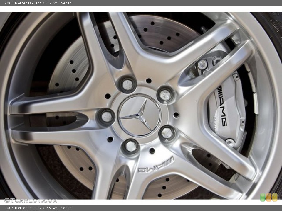 2005 Mercedes-Benz C 55 AMG Sedan Wheel and Tire Photo #62540266