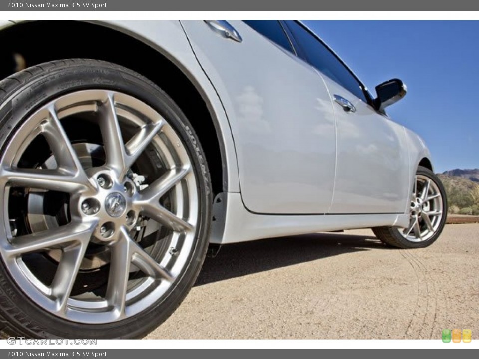 2010 Nissan Maxima 3.5 SV Sport Wheel and Tire Photo #62540880