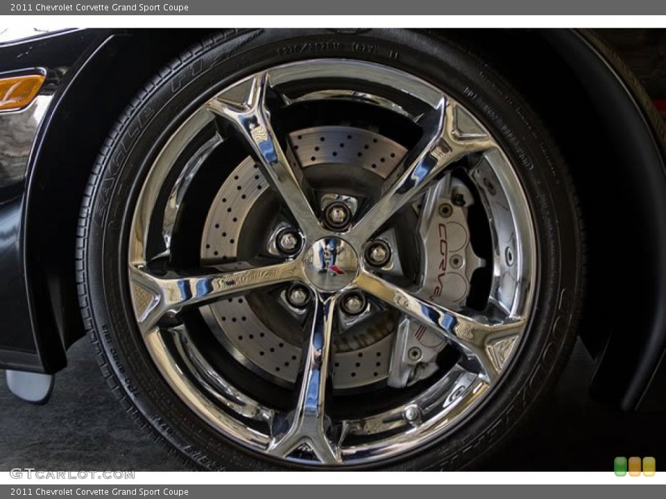 2011 Chevrolet Corvette Grand Sport Coupe Wheel and Tire Photo #62541159