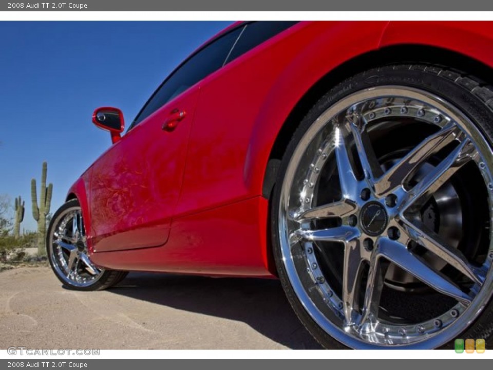 2008 Audi TT 2.0T Coupe Wheel and Tire Photo #62541391