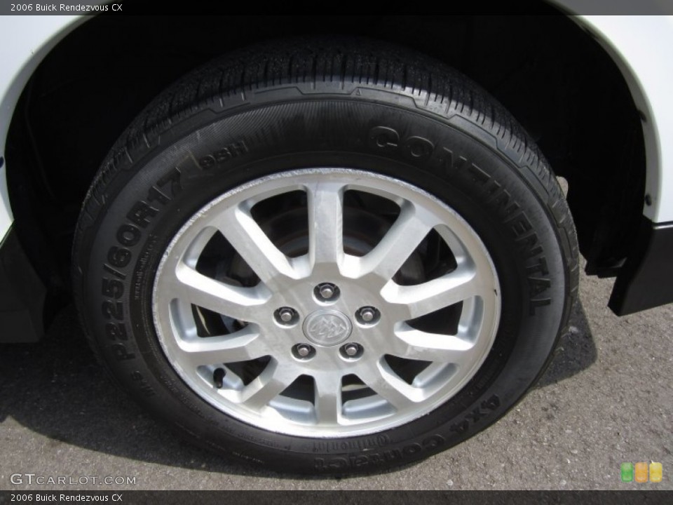 2006 Buick Rendezvous CX Wheel and Tire Photo #62541853