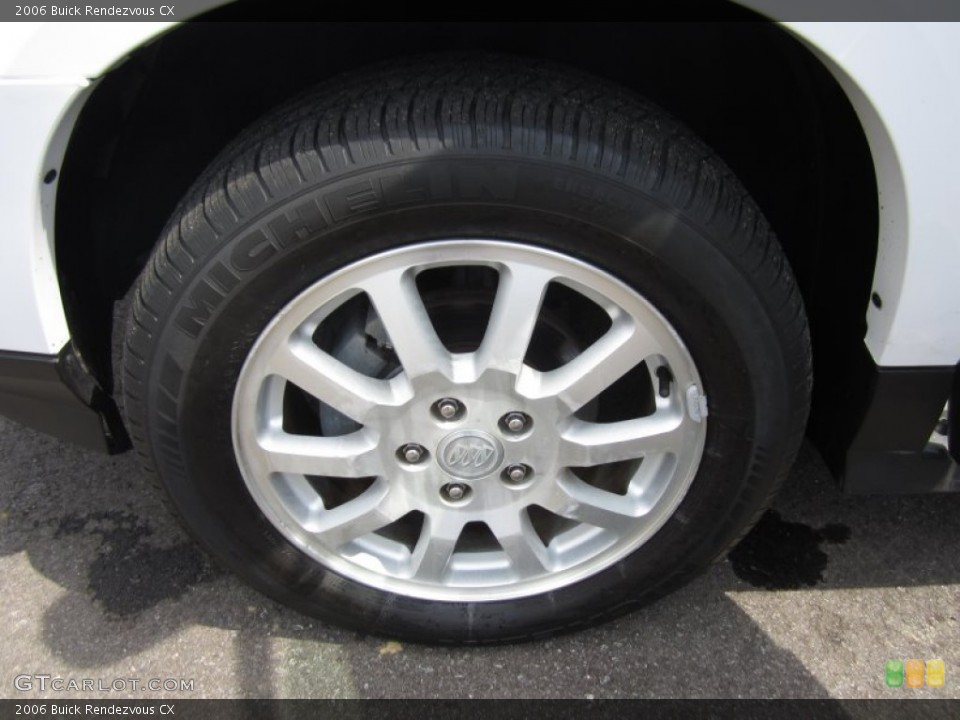 2006 Buick Rendezvous CX Wheel and Tire Photo #62541862