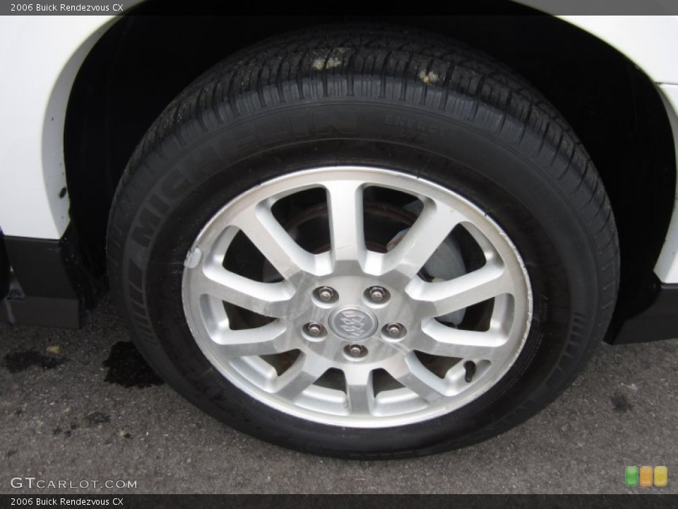 2006 Buick Rendezvous CX Wheel and Tire Photo #62541871