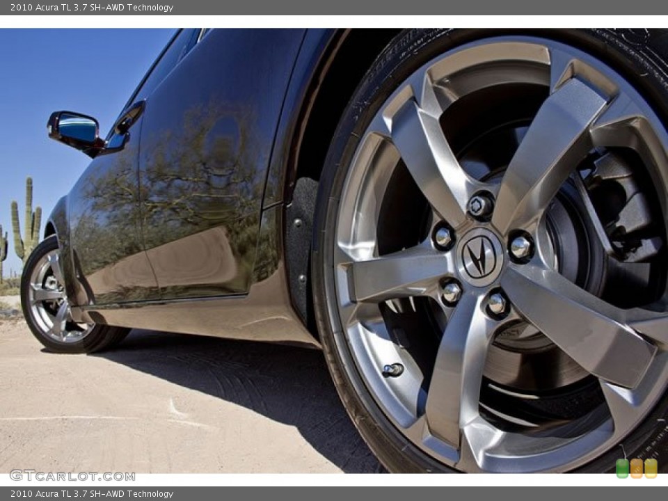 2010 Acura TL 3.7 SH-AWD Technology Wheel and Tire Photo #62542753