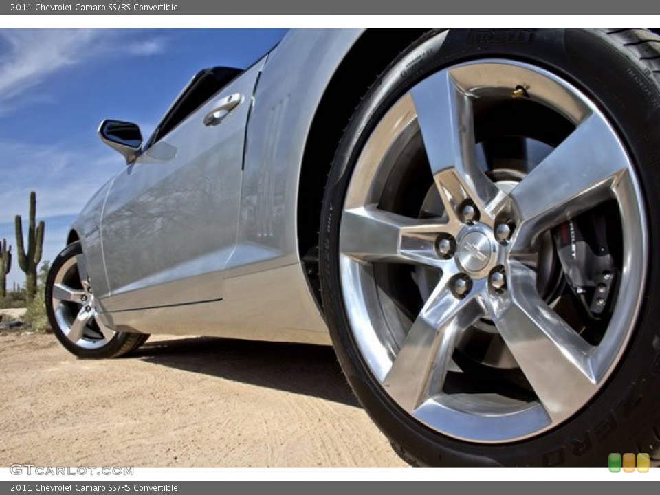 2011 Chevrolet Camaro SS/RS Convertible Wheel and Tire Photo #62543458