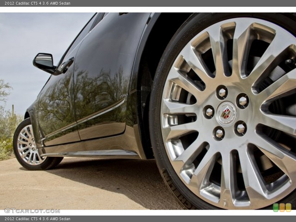 2012 Cadillac CTS 4 3.6 AWD Sedan Wheel and Tire Photo #62543692