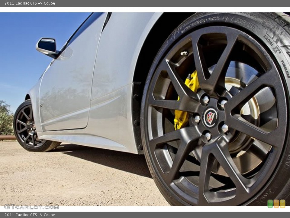 2011 Cadillac CTS -V Coupe Wheel and Tire Photo #62547133