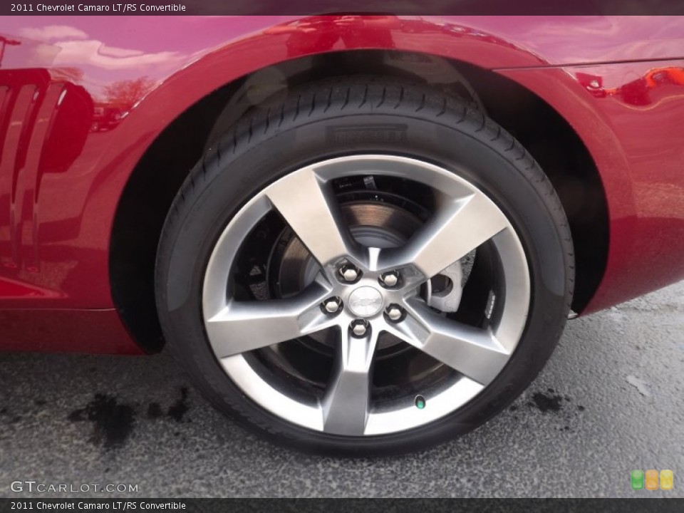 2011 Chevrolet Camaro LT/RS Convertible Wheel and Tire Photo #62548819