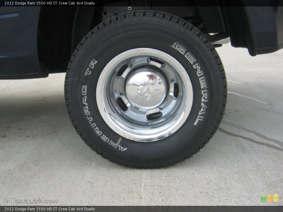 2012 Dodge Ram 3500 HD ST Crew Cab 4x4 Dually Wheel and Tire Photo #62551378