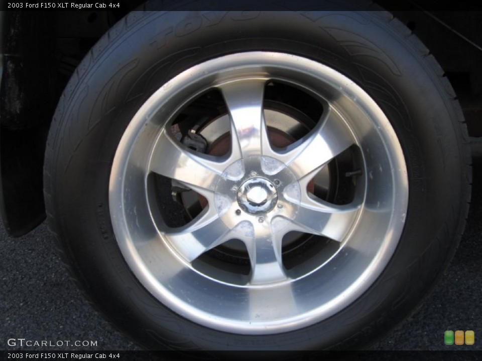2003 Ford F150 Custom Wheel and Tire Photo #62556469