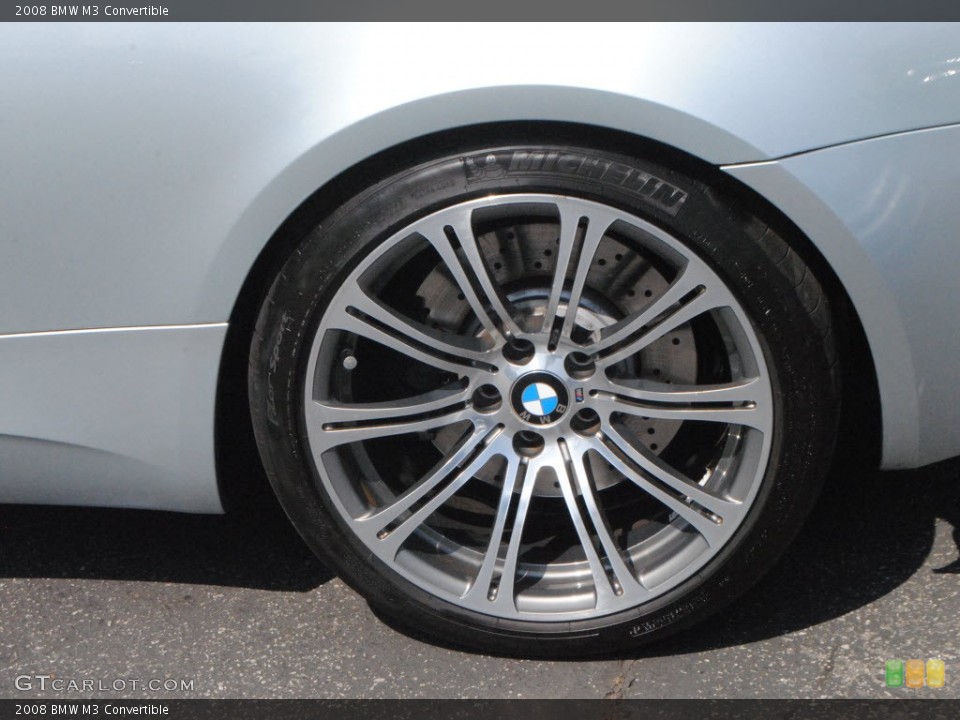 2008 BMW M3 Convertible Wheel and Tire Photo #62562913