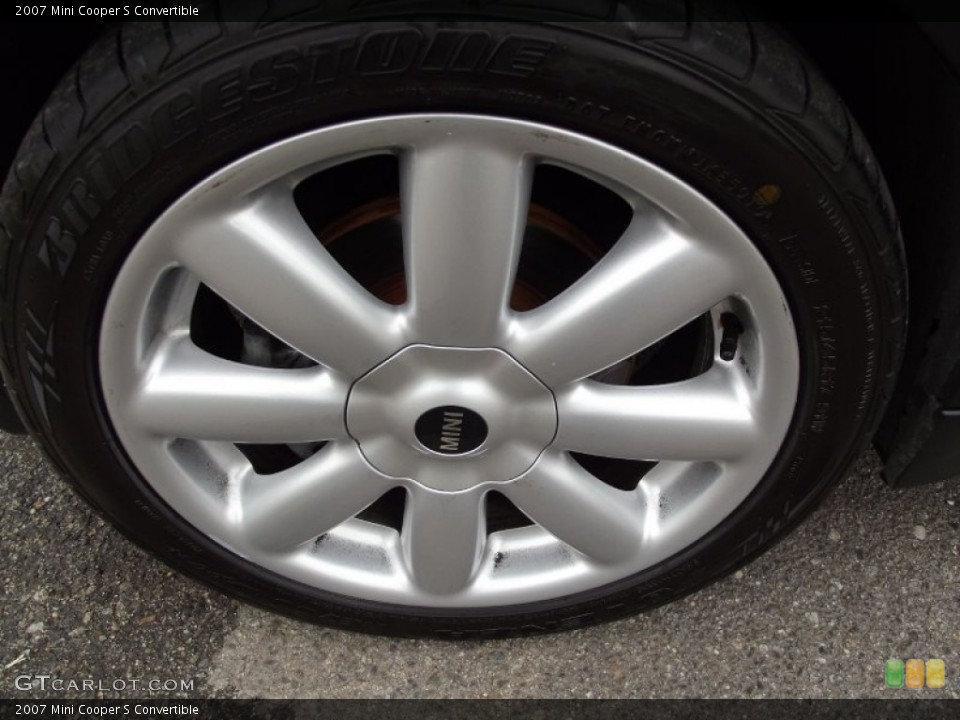 2007 Mini Cooper S Convertible Wheel and Tire Photo #62564752