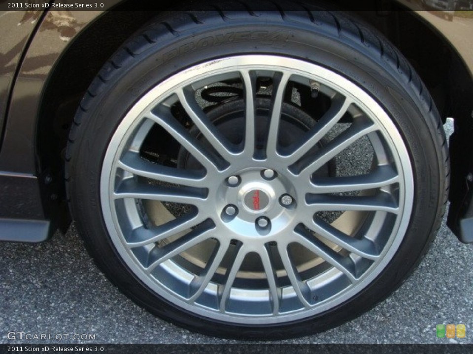 2011 Scion xD Release Series 3.0 Wheel and Tire Photo #62565200