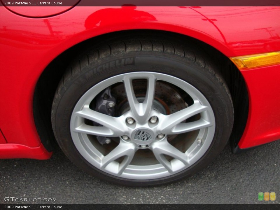 2009 Porsche 911 Carrera Coupe Wheel and Tire Photo #62570764
