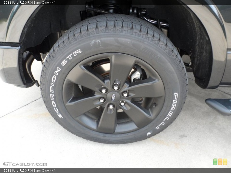 2012 Ford F150 FX4 SuperCrew 4x4 Wheel and Tire Photo #62573833