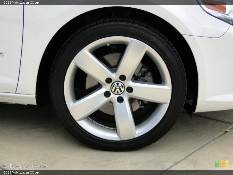 2012 Volkswagen CC Lux Wheel and Tire Photo #62575547