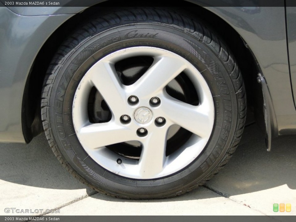 2003 Mazda MAZDA6 s Sedan Wheel and Tire Photo #62577317