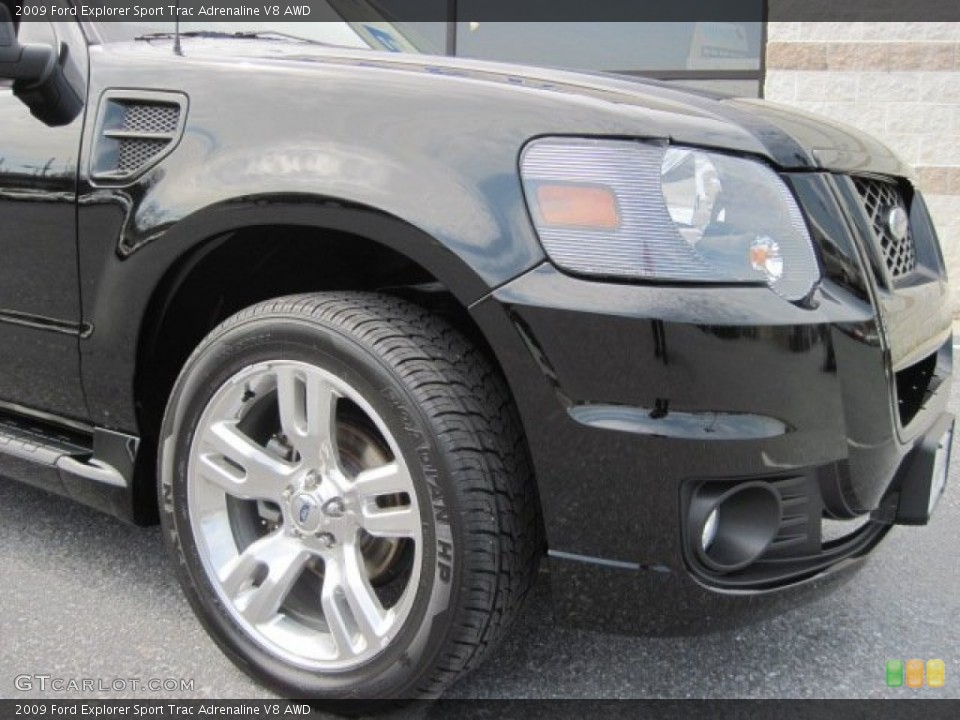 2009 Ford Explorer Sport Trac Adrenaline V8 AWD Wheel and Tire Photo #62589318