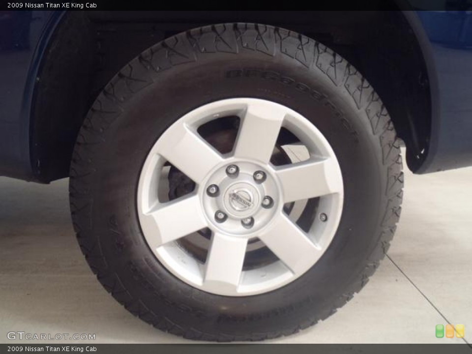 2009 Nissan Titan XE King Cab Wheel and Tire Photo #62589990