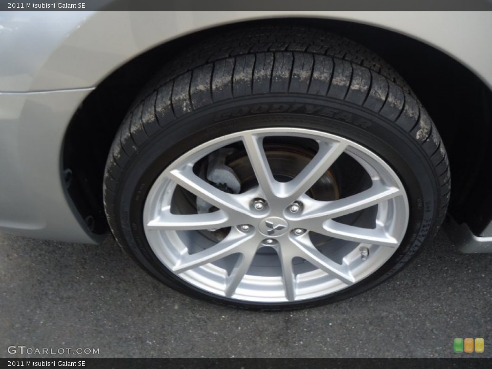 2011 Mitsubishi Galant SE Wheel and Tire Photo #62597105