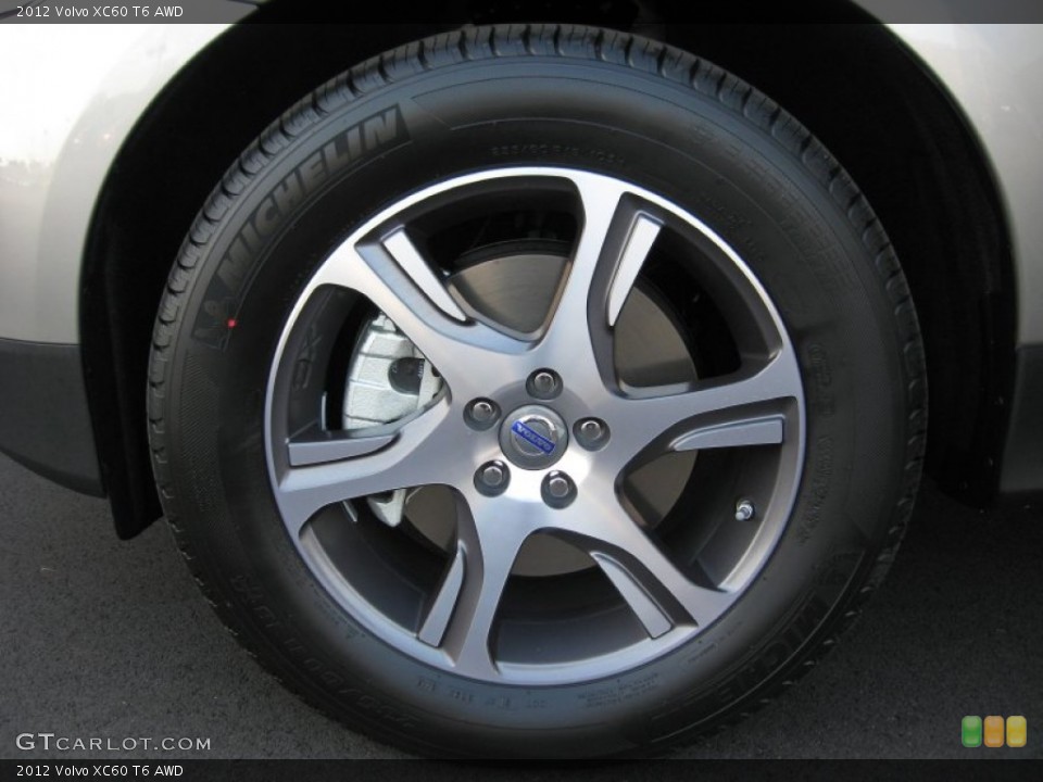 2012 Volvo XC60 T6 AWD Wheel and Tire Photo #62599912