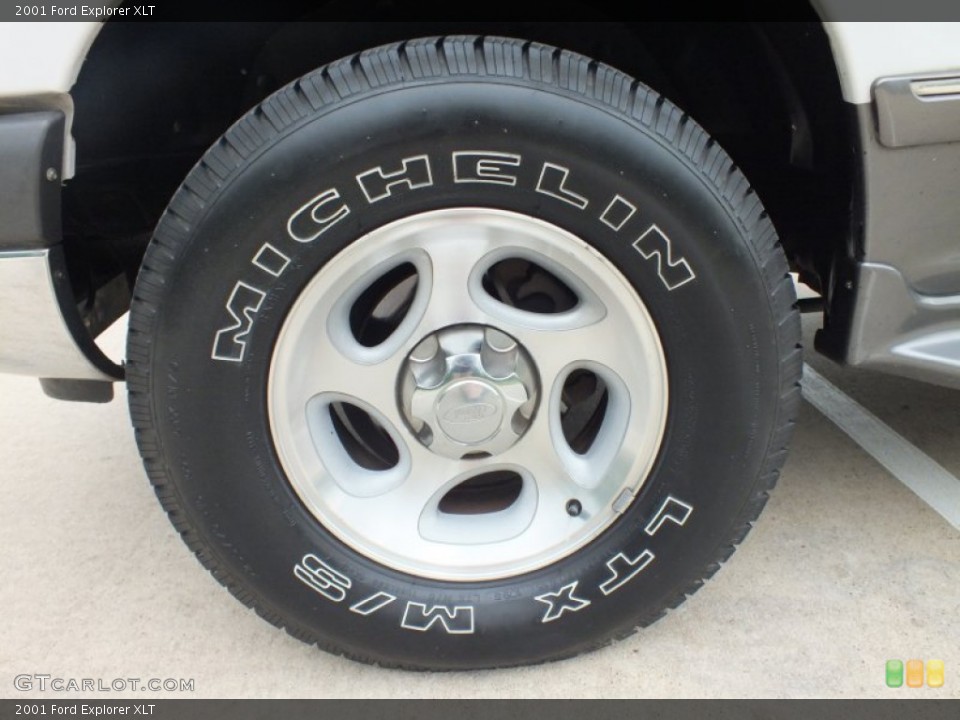 2001 Ford Explorer XLT Wheel and Tire Photo #62600997
