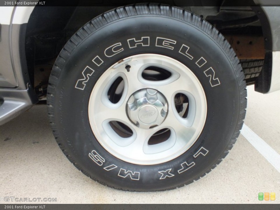 2001 Ford Explorer XLT Wheel and Tire Photo #62601005