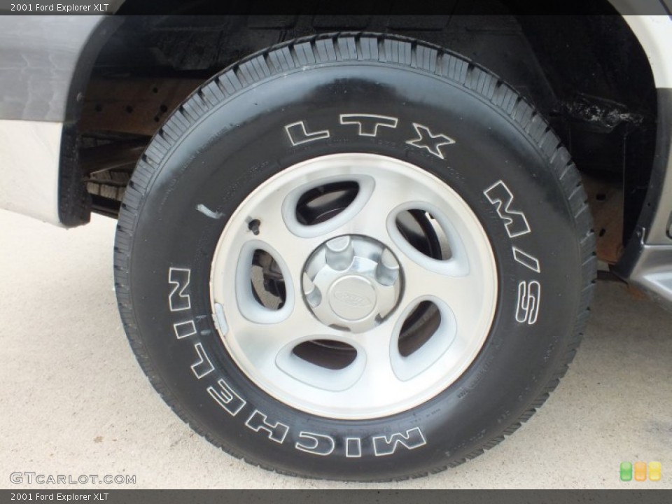 2001 Ford Explorer XLT Wheel and Tire Photo #62601012