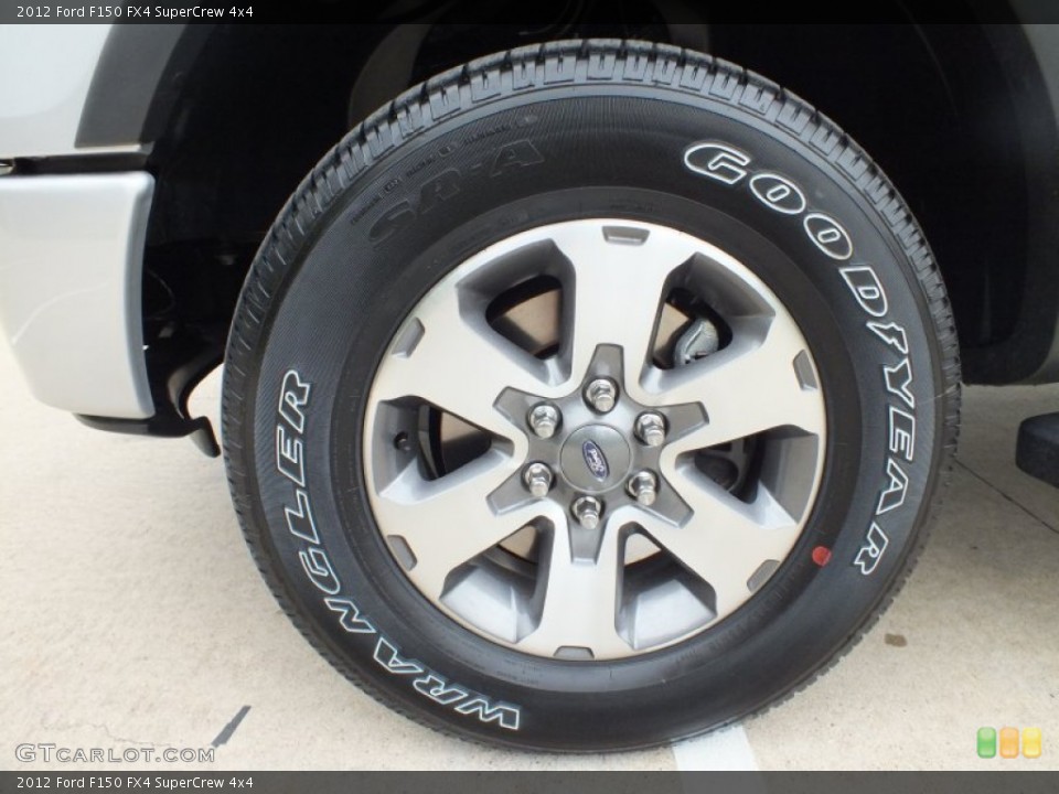 2012 Ford F150 FX4 SuperCrew 4x4 Wheel and Tire Photo #62602397