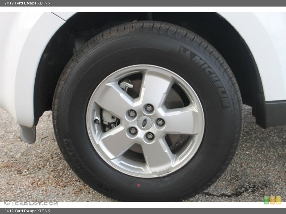 2012 Ford Escape XLT V6 Wheel and Tire Photo #62603684