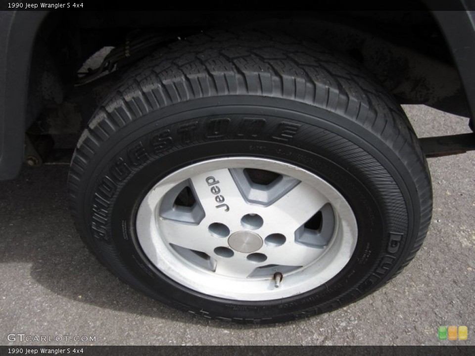 1990 Jeep Wrangler Wheels and Tires