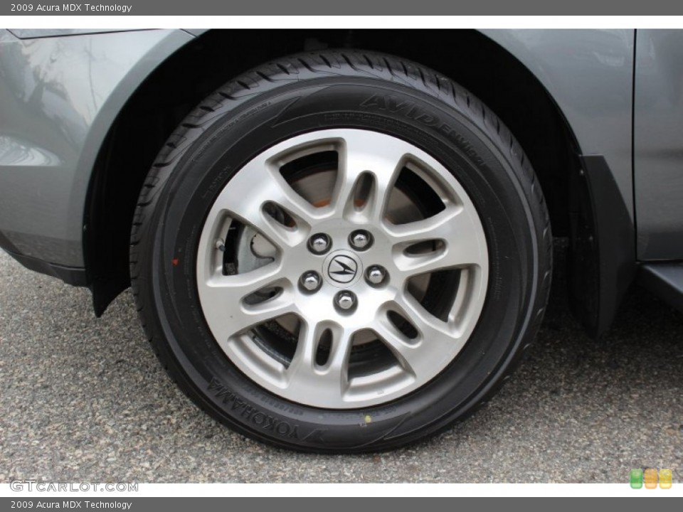2009 Acura MDX Technology Wheel and Tire Photo #62605178