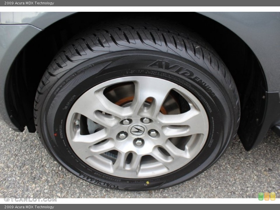 2009 Acura MDX Technology Wheel and Tire Photo #62605187