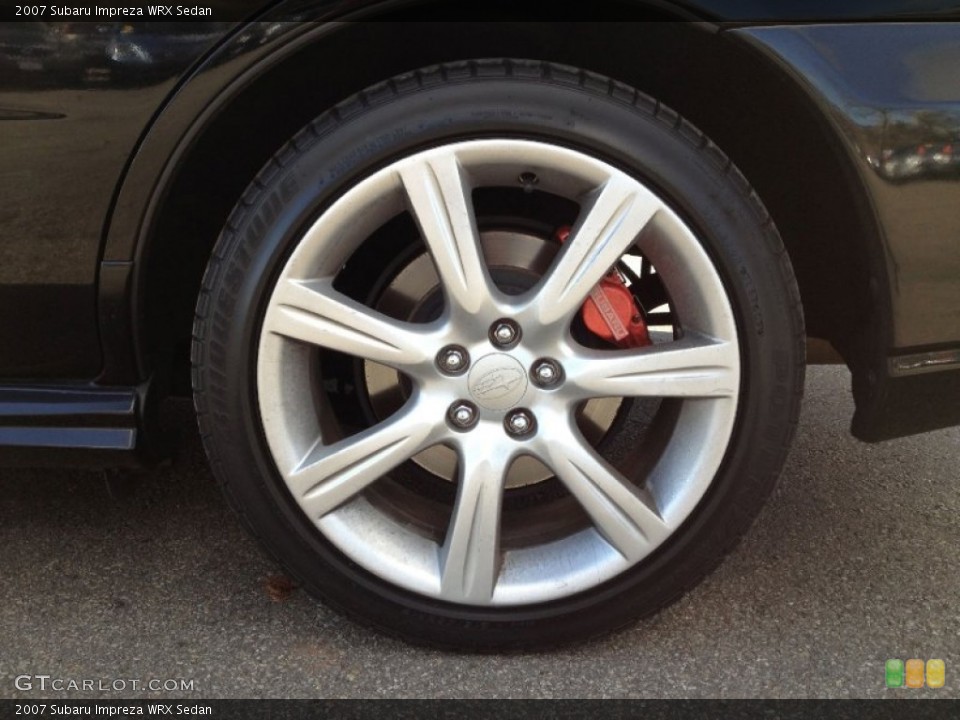 2007 Subaru Impreza WRX Sedan Wheel and Tire Photo #62608859