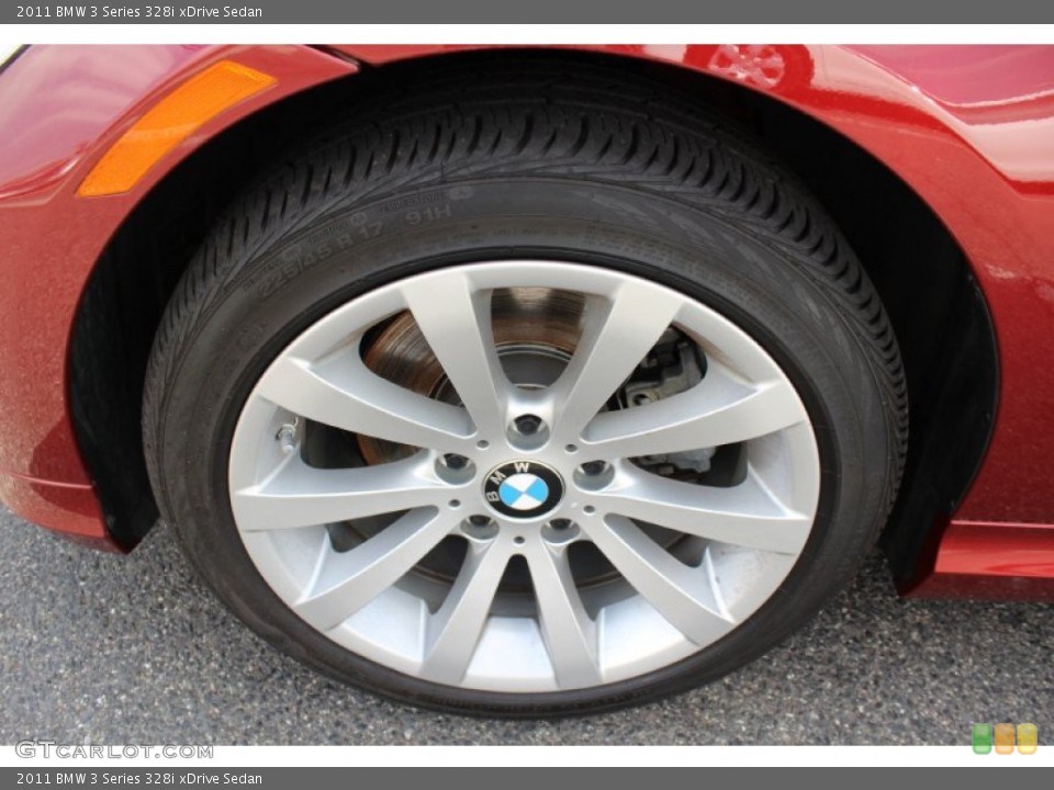 2011 BMW 3 Series 328i xDrive Sedan Wheel and Tire Photo #62609996