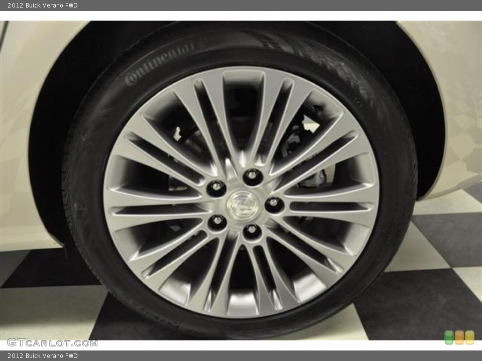 2012 Buick Verano FWD Wheel and Tire Photo #62611052