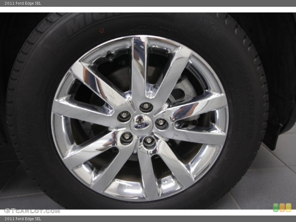 2011 Ford Edge SEL Wheel and Tire Photo #62615684