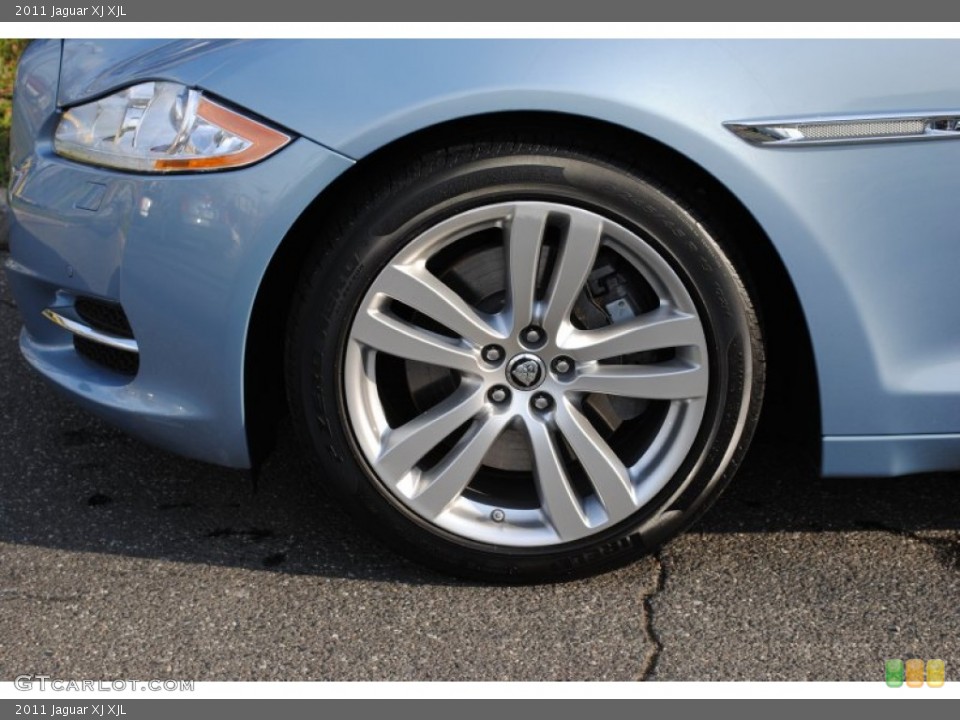 2011 Jaguar XJ XJL Wheel and Tire Photo #62616437